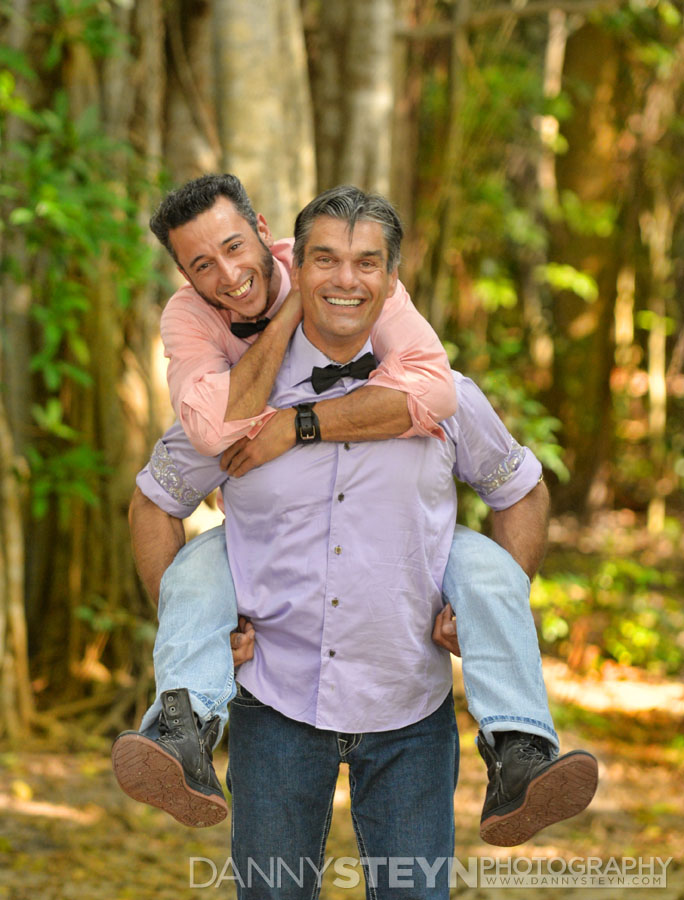 Same sex engagement photography fort lauderdale